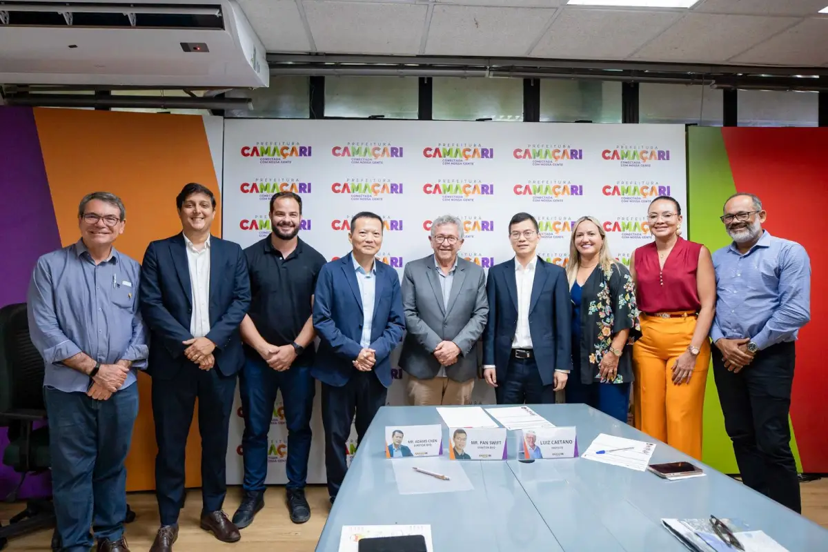 Prefeitura de Camaçari e BYD debatem ampliação de fábrica em 2026