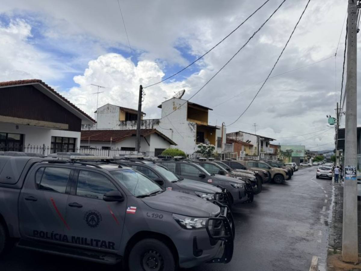 Viaturas da PM | Foto: Giro Ipiaú