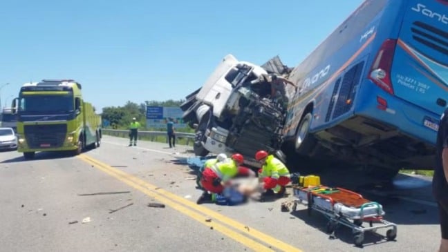 Acidente no Rio Grande do Sul