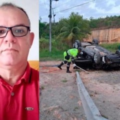 Comerciante morto em acidente