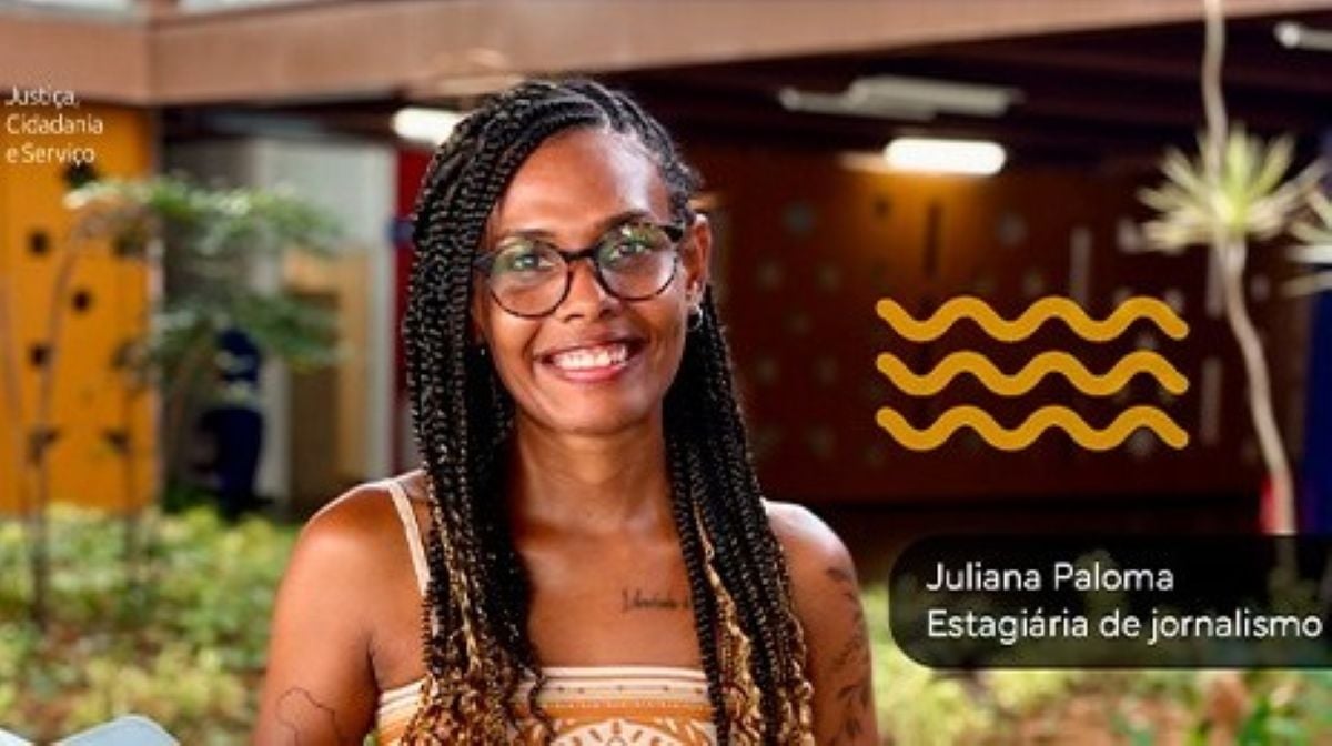 juliana paloma estagiária de jornalismo tre