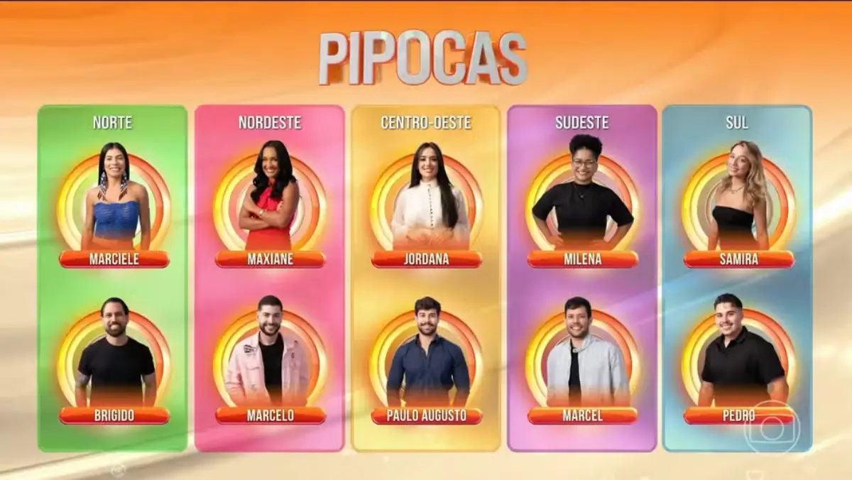 Pipocas do BBB 26 Pipocas do BBB 26