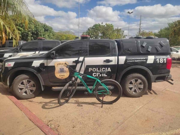 Bicicleta furtada na Bahia é recuperada pela Polícia Civil em Petrolina