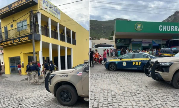 Em ação conjunta, PRF e PM libertam reféns após sequestro em pousada às margens da BR-116