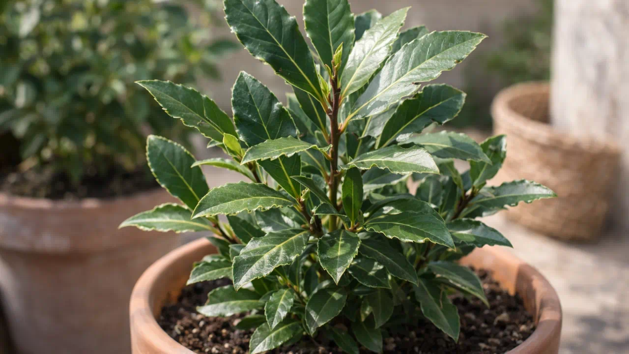 3 formas de manter o louro saudável no vaso e com folhas mais espessas