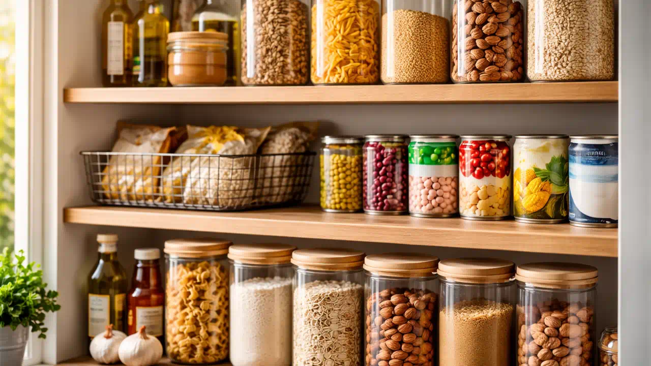 5 falhas silenciosas na organização da sua despensa que fazem você gastar mais no mercado e só perceber quando os alimentos já estão vencidos no fundo da prateleira