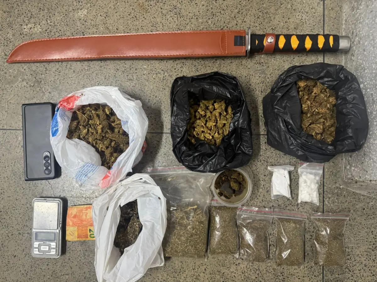 Apreensão de drogas