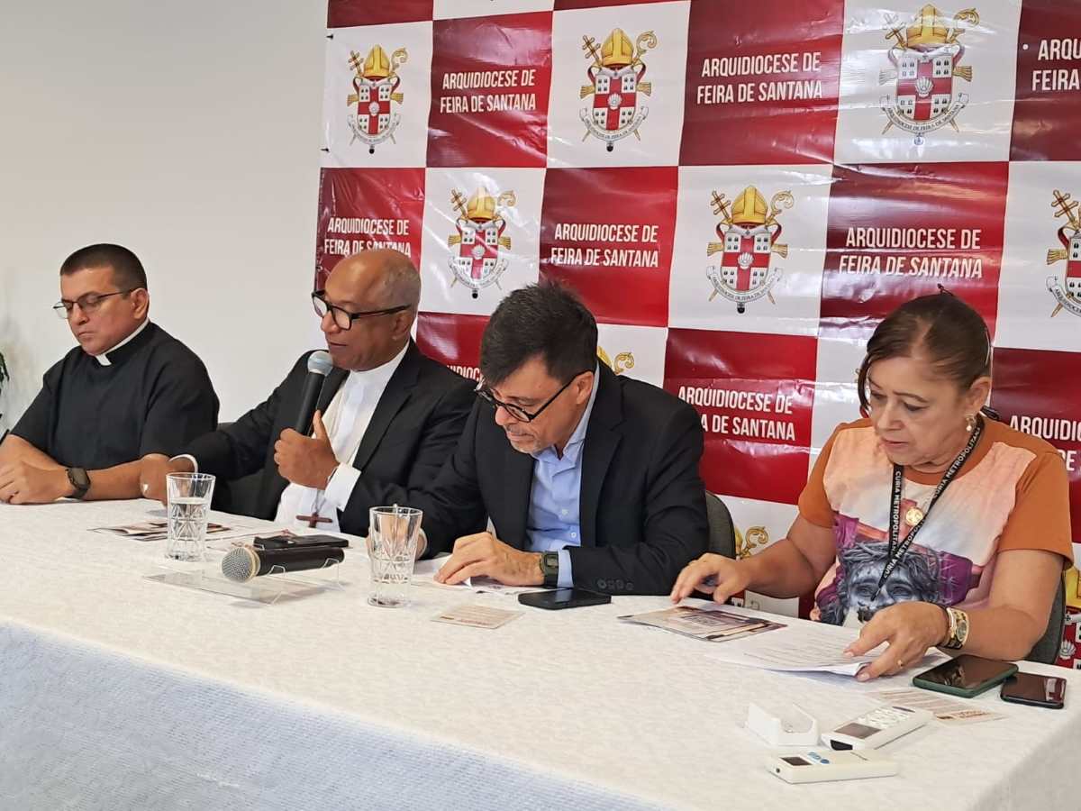 Coletiva da Caminhada do Perdão