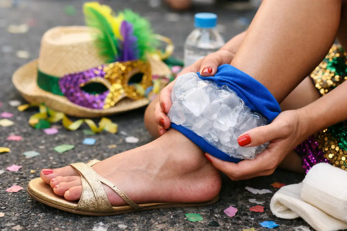 Pular carnaval pode aumentar risco de lesões ortopédicas