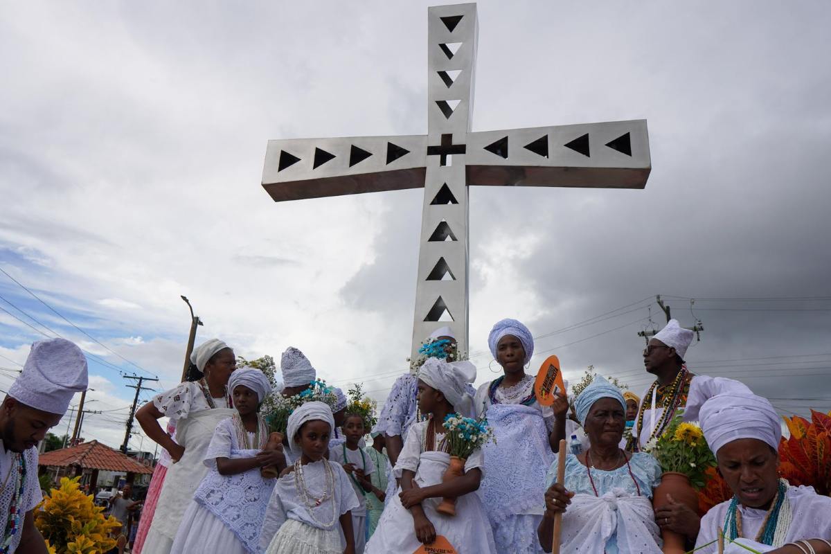 Baianas na Festa do cruzeiro
