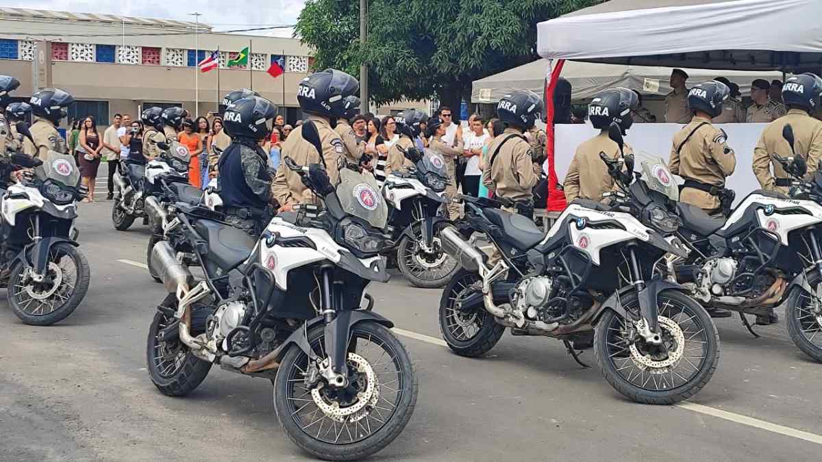Formatura do XI Curso de Motopatrulhamento Tático