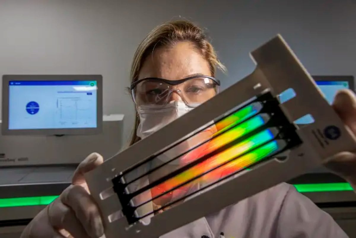 Laboratório do projeto Genomas Raros, realizado em parceria do Einstein Hospital Israelita com o Ministério da Saúde Foto Egberto Nogueira Ímãfoto