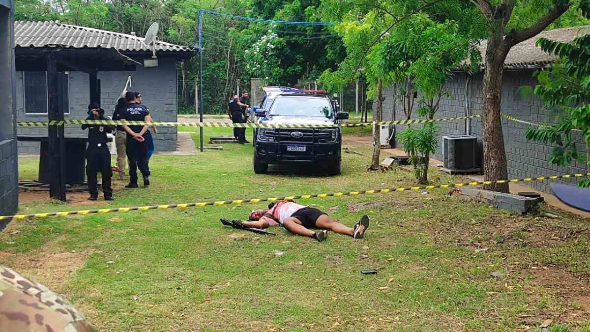 Simulação da Polícia Civil