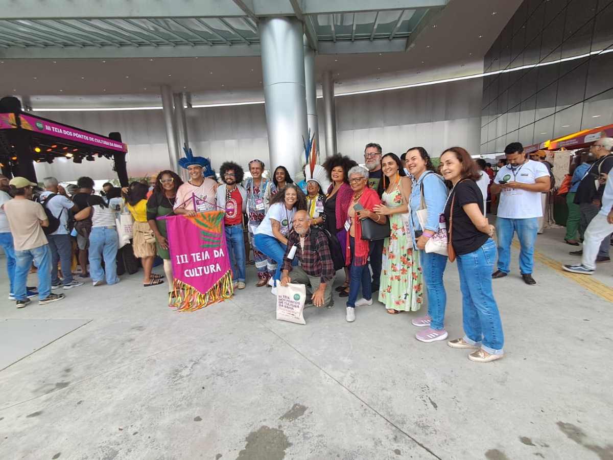 Teia de Pontos de Cultura reúne representantes de várias cidades da Bahia; evento teve a participação de Margareth Menezes
