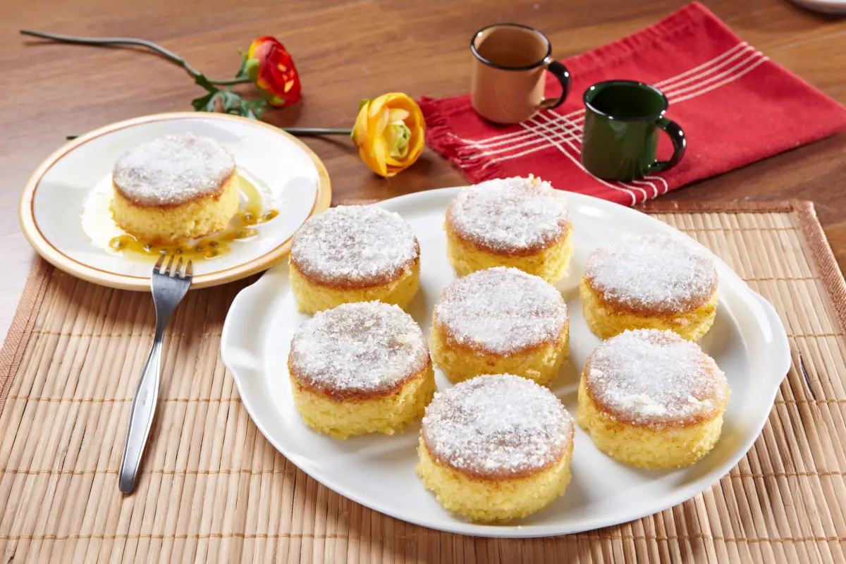 bolo de maracujá