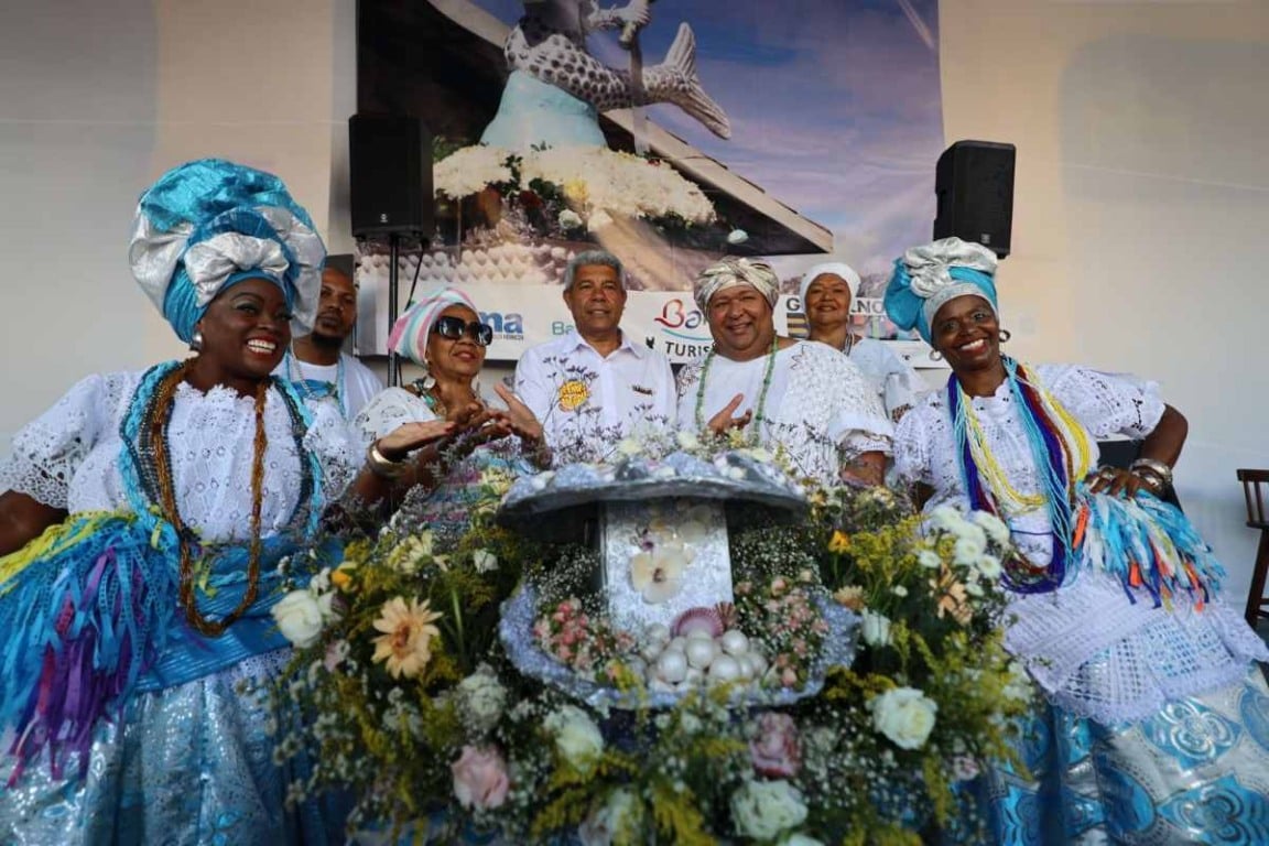 jerônimo na Festa de Iemanja