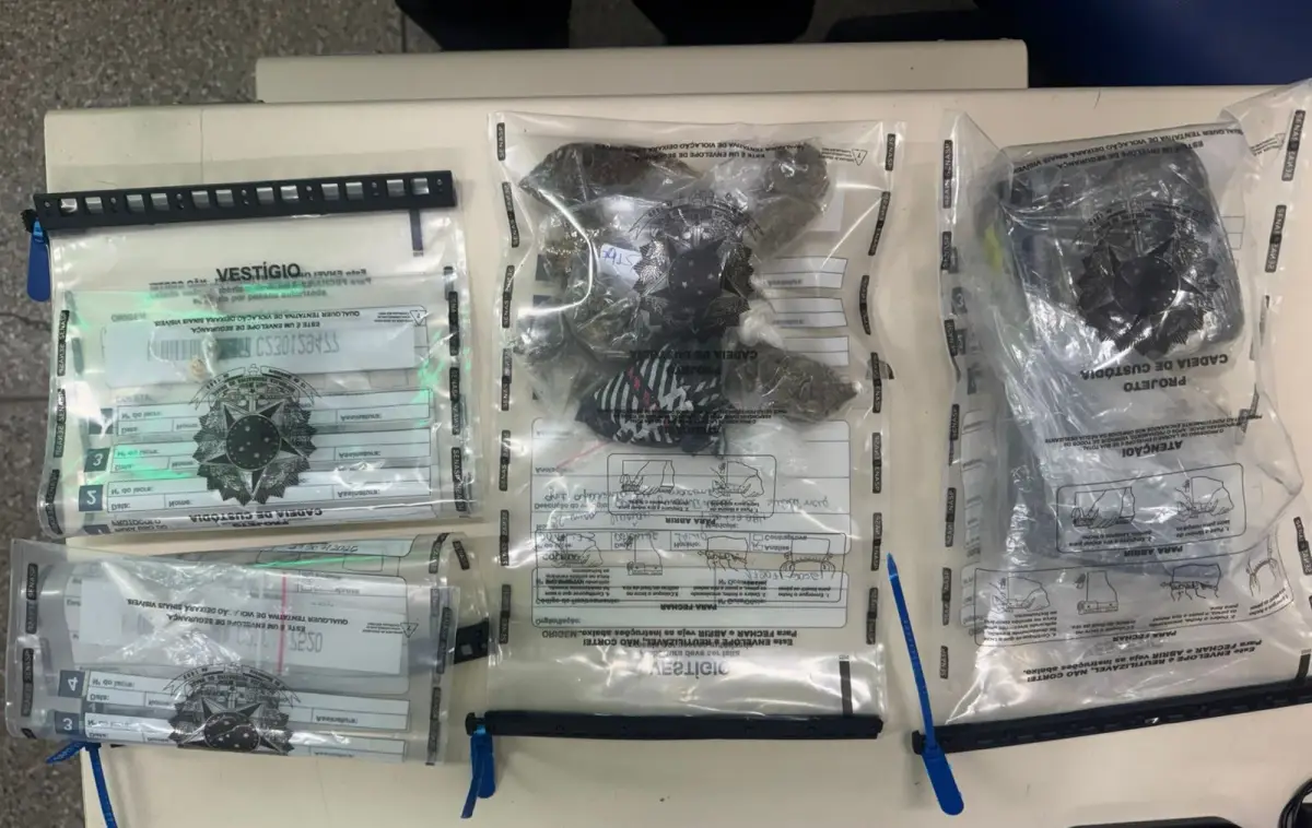 Mais de um quilo de drogas é apreendido durante ação investigativa em Salvador