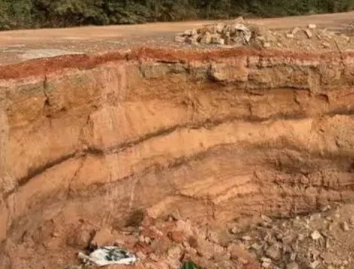 Cratera em Euclides da Cunha