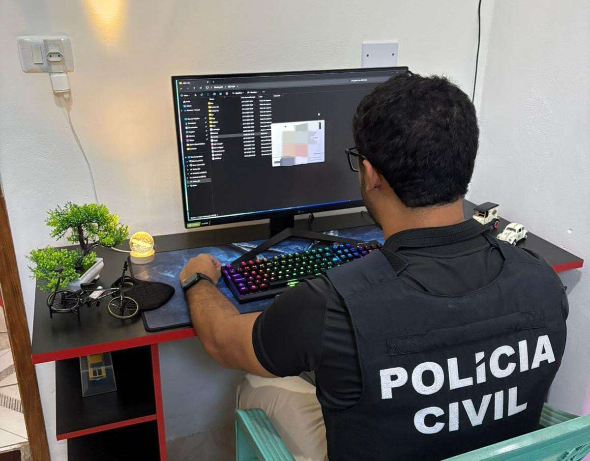 Investigado por estupro de vulnerável e pornografia infantil é preso