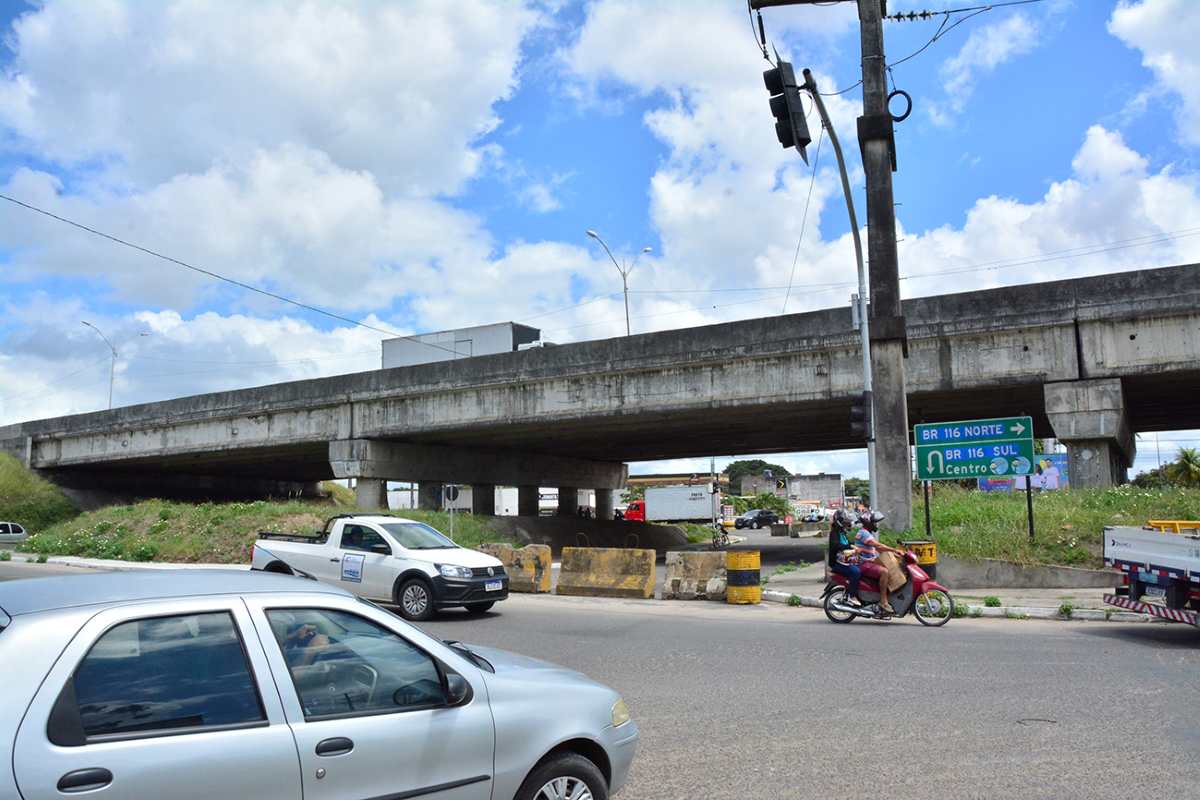 Saiba quando modificações no trânsito do entorno do viaduto da Cerb serão concluídas