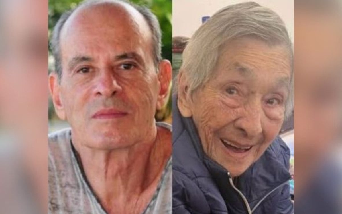 Ney Matogrosso e a mãe Beita de Souza