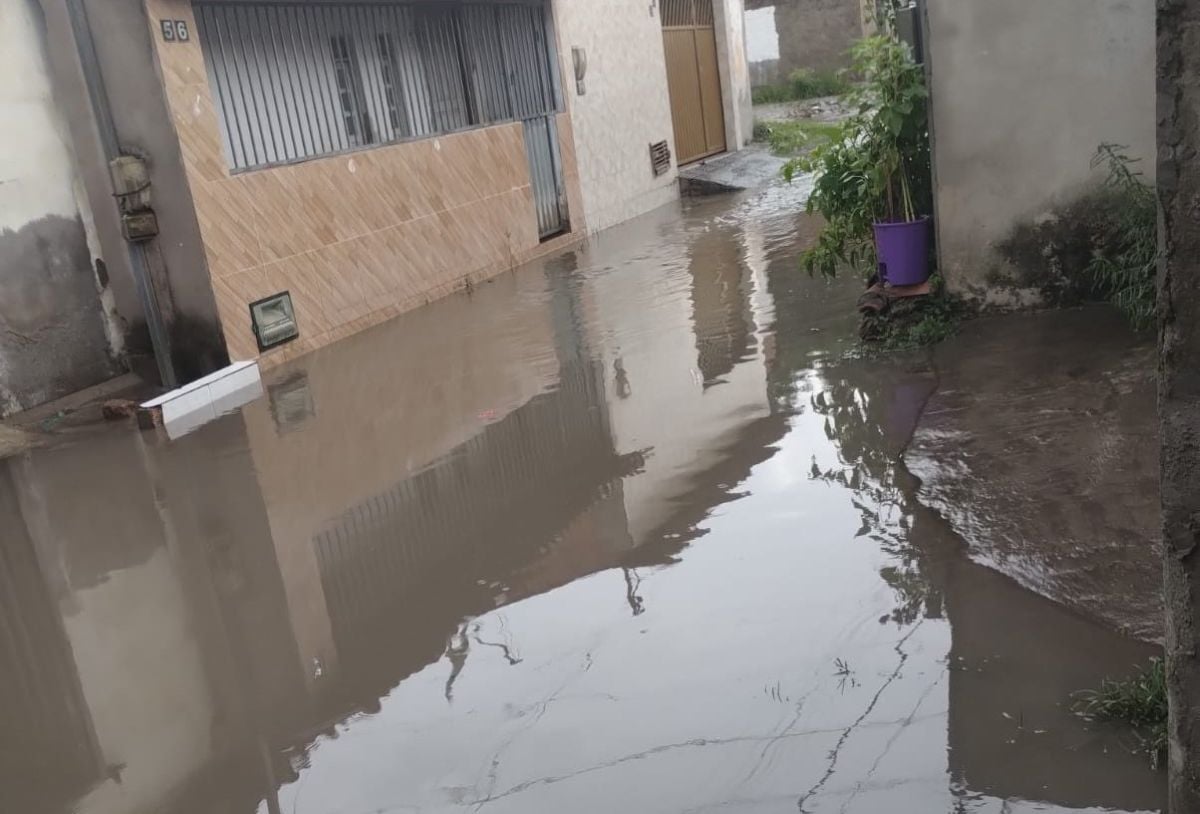 Rua Riachuelo, no Conjunto Liberdade, no Tomba
