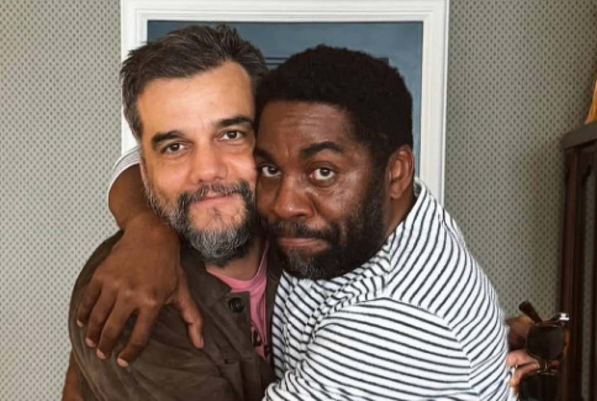 Wagner Moura e Lázaro Ramos
