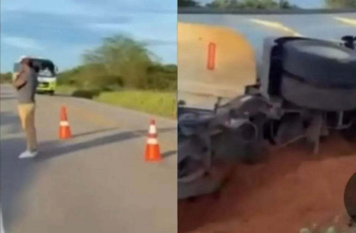 Acidente em Casa Nova