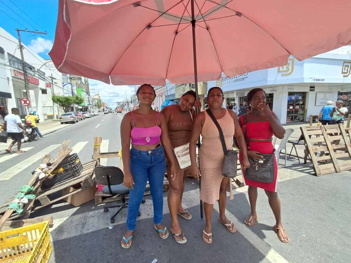 Manifestação de Ambulantes