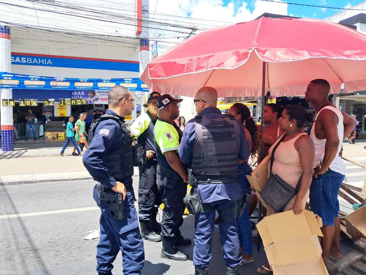 Manifestação de Ambulantes