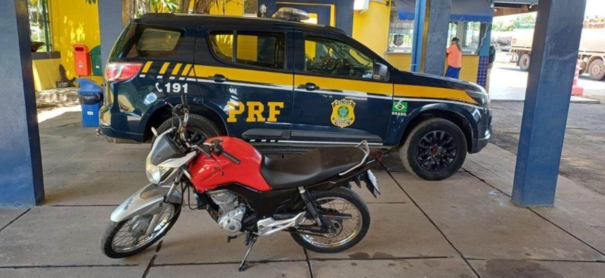 Motocicleta Apreendida