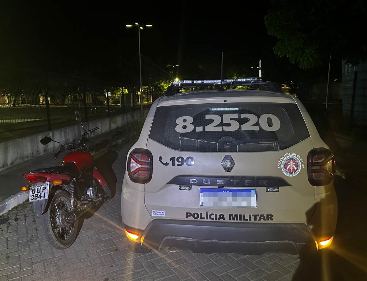 Motocicleta recuperada