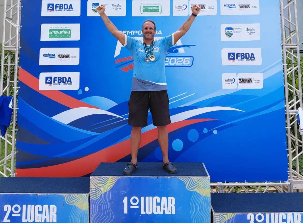 Nadador Rodrigo Araújo