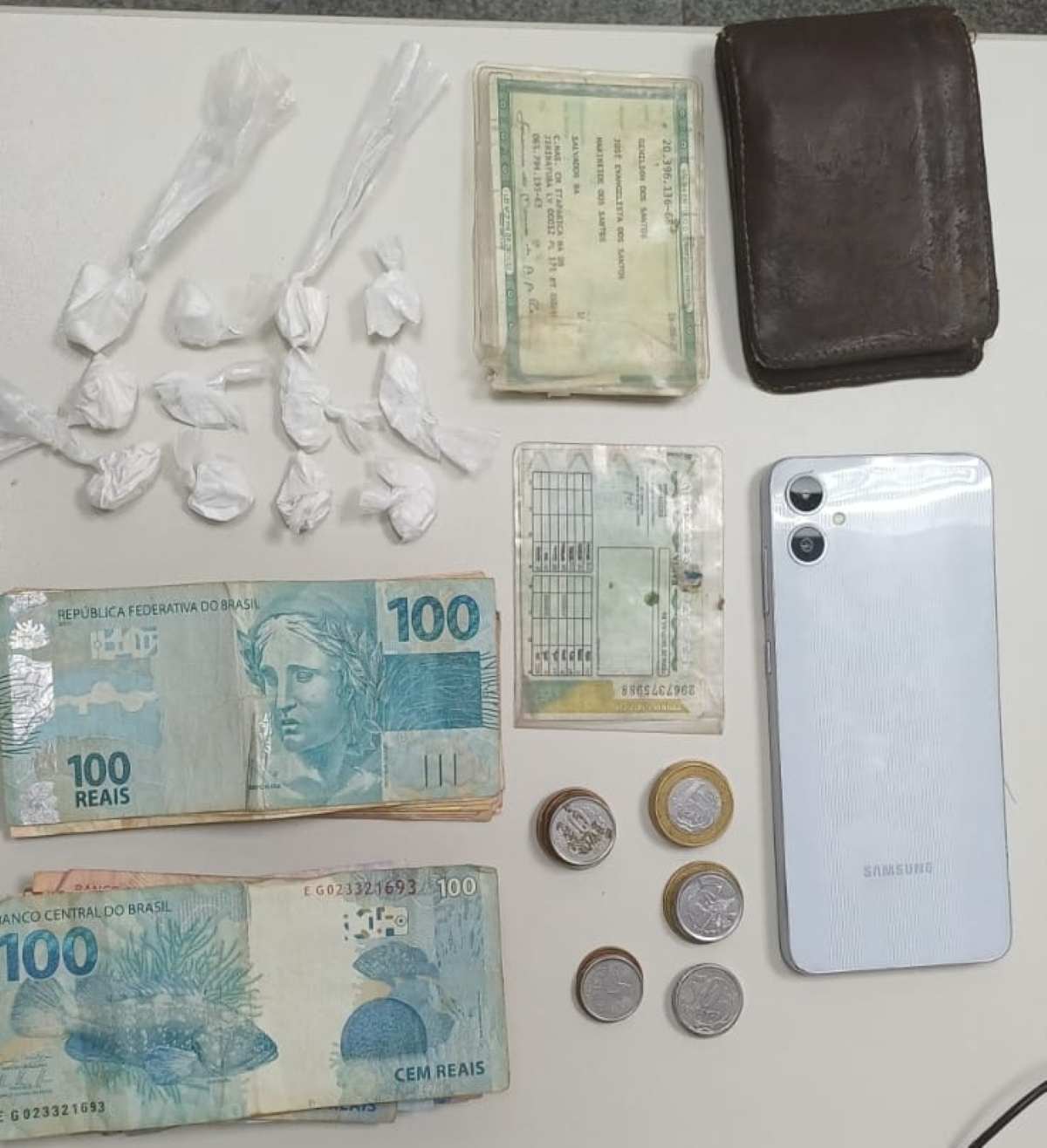 Suspeito de Tráfico de Drogas