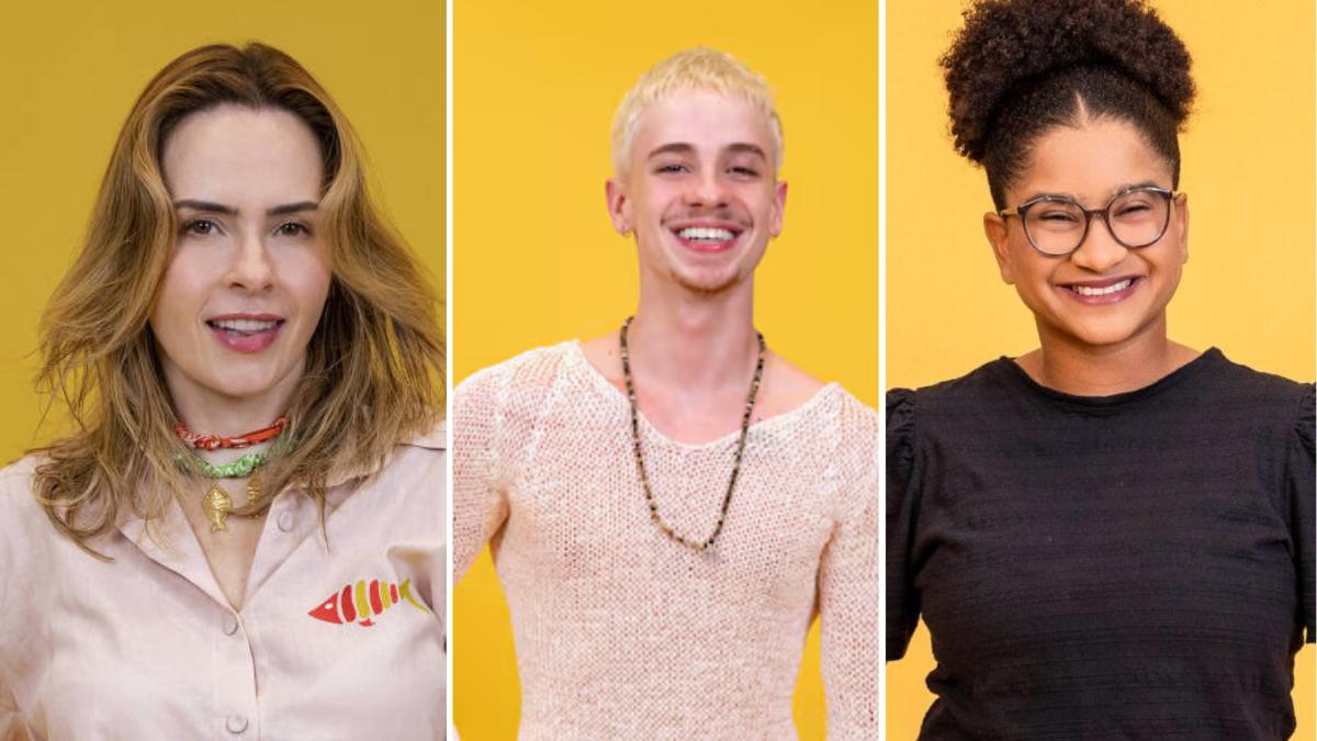 Ana Paula Renault, Juliano Floss e Milena - BBB 26 |