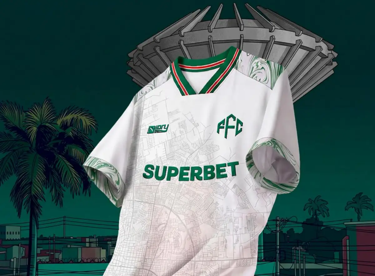 Feira FC lança camisa 1 inspirada no pertencimento à Feira de Santana e na identidade da cidade