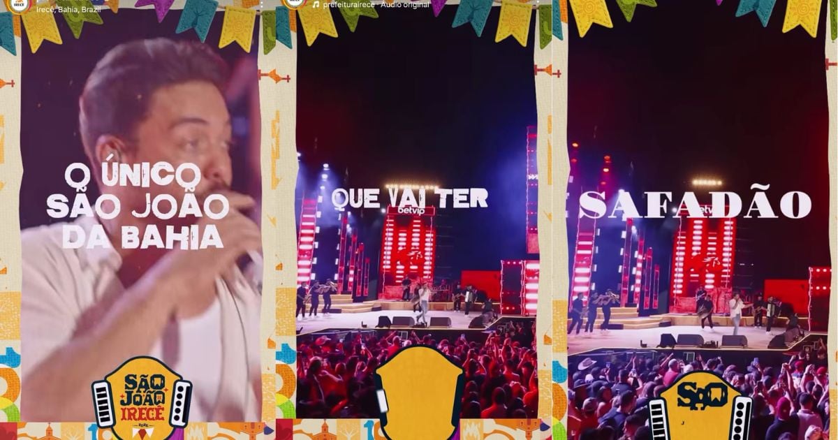 Descumprindo teto dos cachês do São João, prefeito de Irecê anuncia show de Wesley Safadão