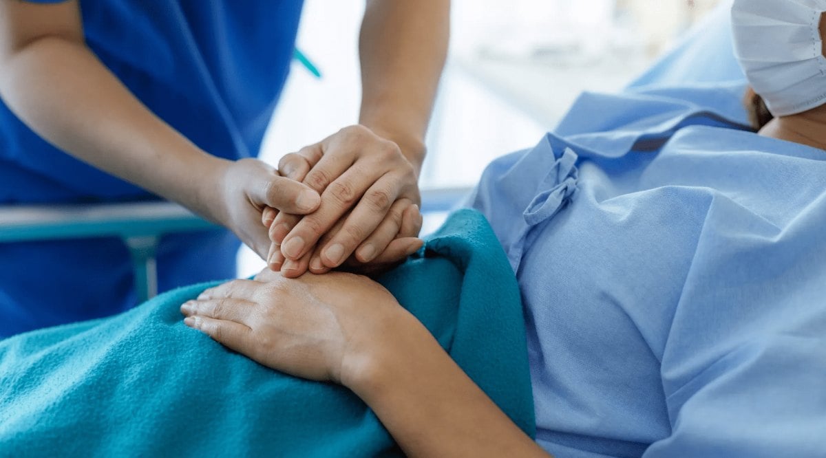 Paciente no hospital