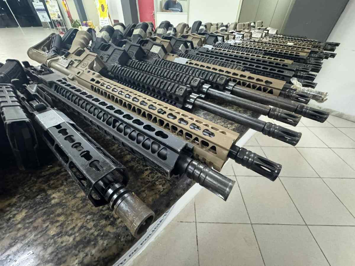 armas apreendidas