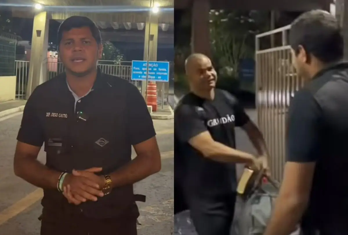 Após 15 dias em prisão administrativa, policial militar é recepcionado por deputado