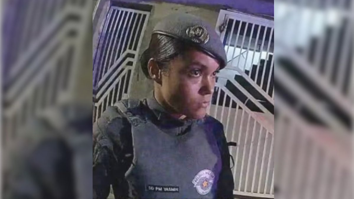 Policial militar Yasmin Cursino Ferreira