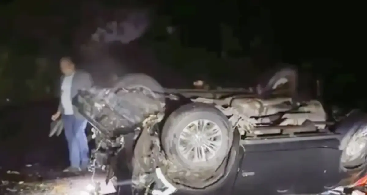 Carro do deputado Samuel Júnior capota no interior da Bahia
