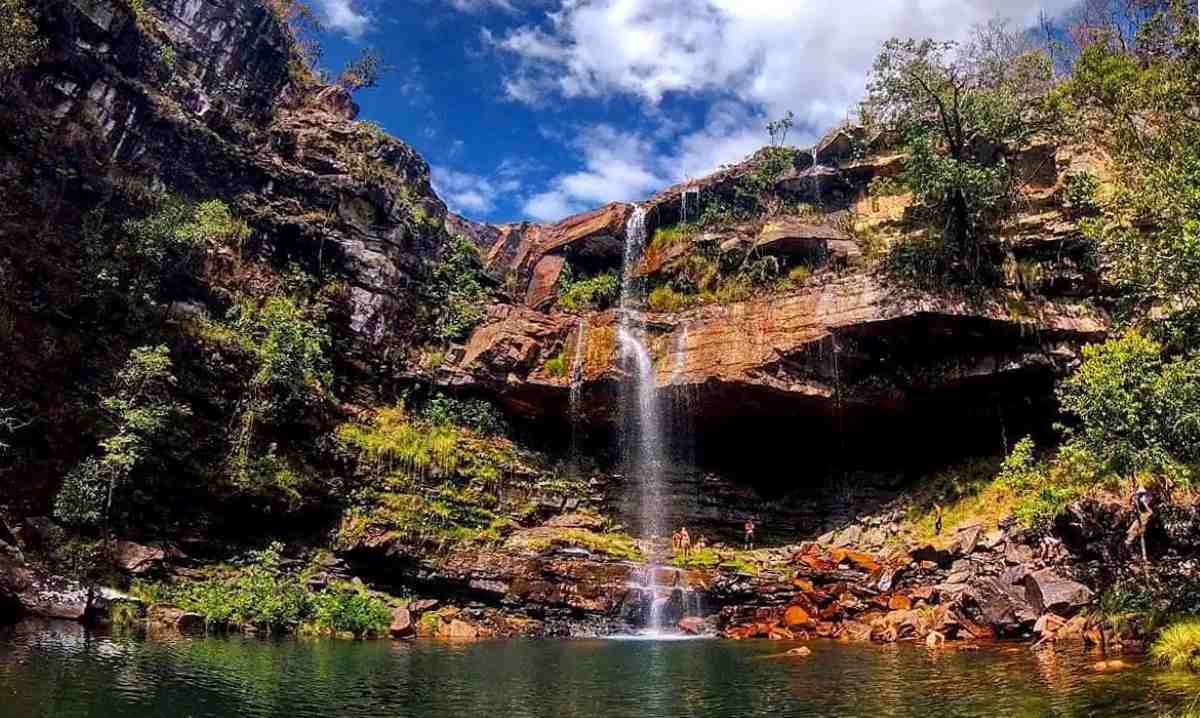 Cachoeira do Cordovil na Chapada dos Veadeiros