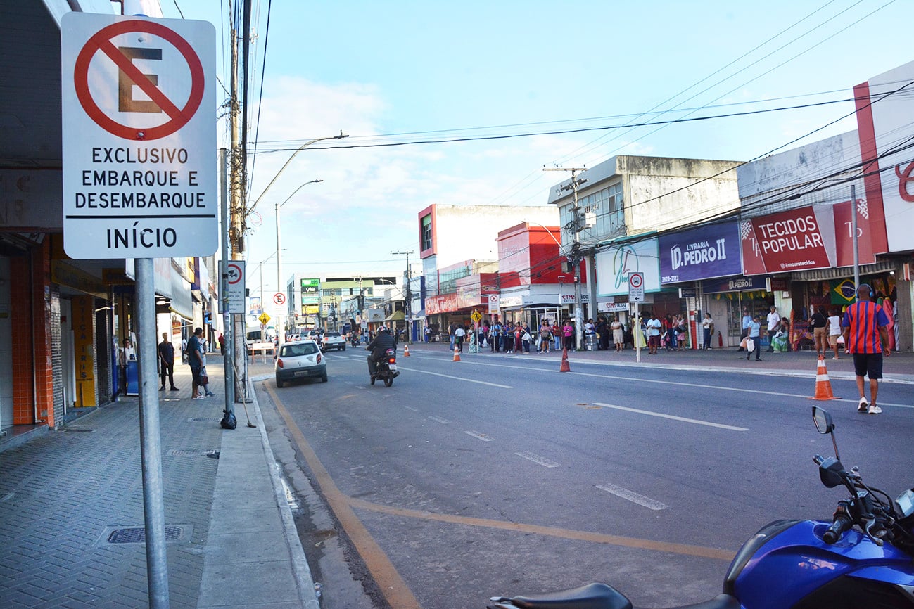 Centro de Feira de Santana ganha novos pontos de embarque e desembarque de passageiros