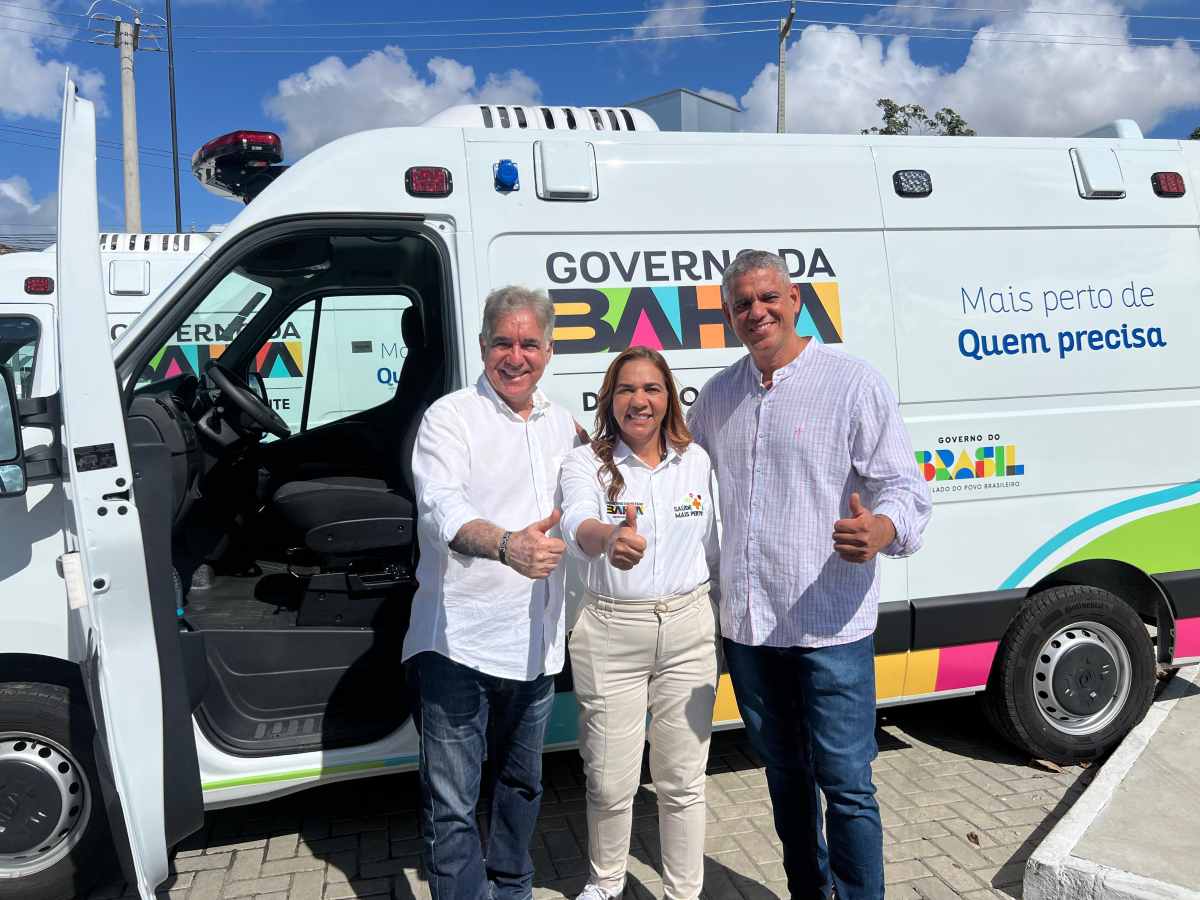 Feira de Santana recebe ambulância e R$ 800 mil para melhorias na Unacon