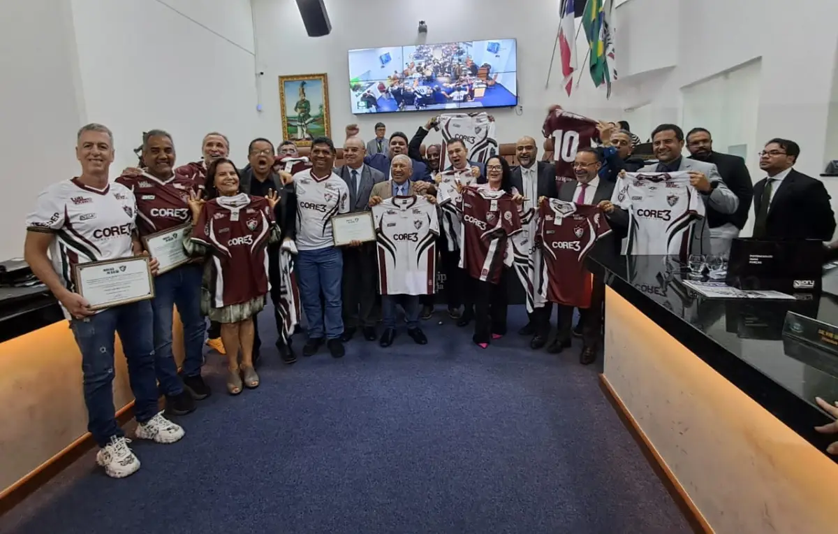 Câmara Municipal homenageia Fluminense de Feira e reforça apoio ao retorno do clube à Série A