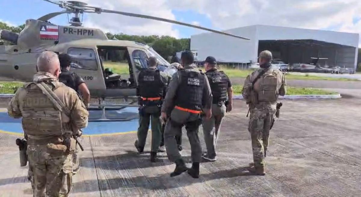 Líder de facção capturado na Bolívia é transferido para Presídio de Segurança Máxima em Serrinha