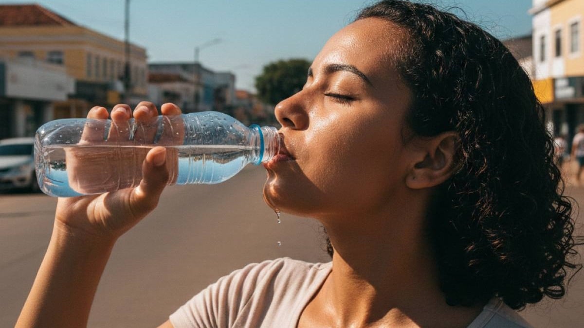 Hidratação no calor