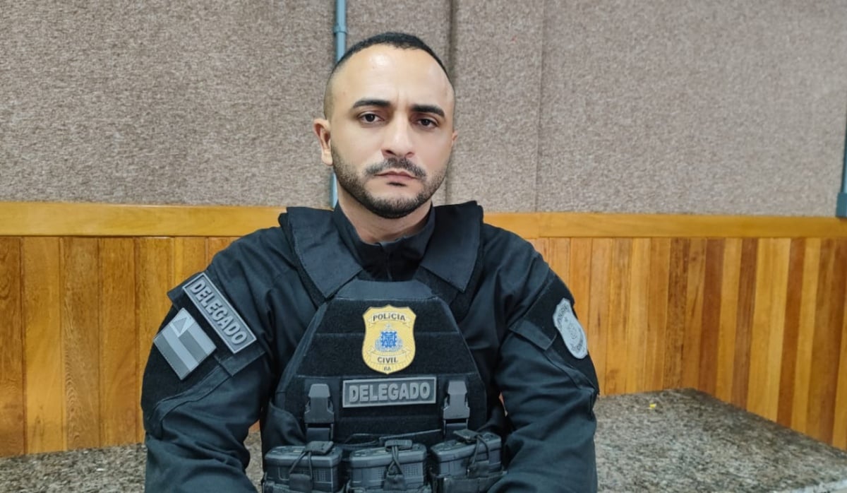 Eudes Aquino, delegado da Polícia Civil, em Feira de Santana 