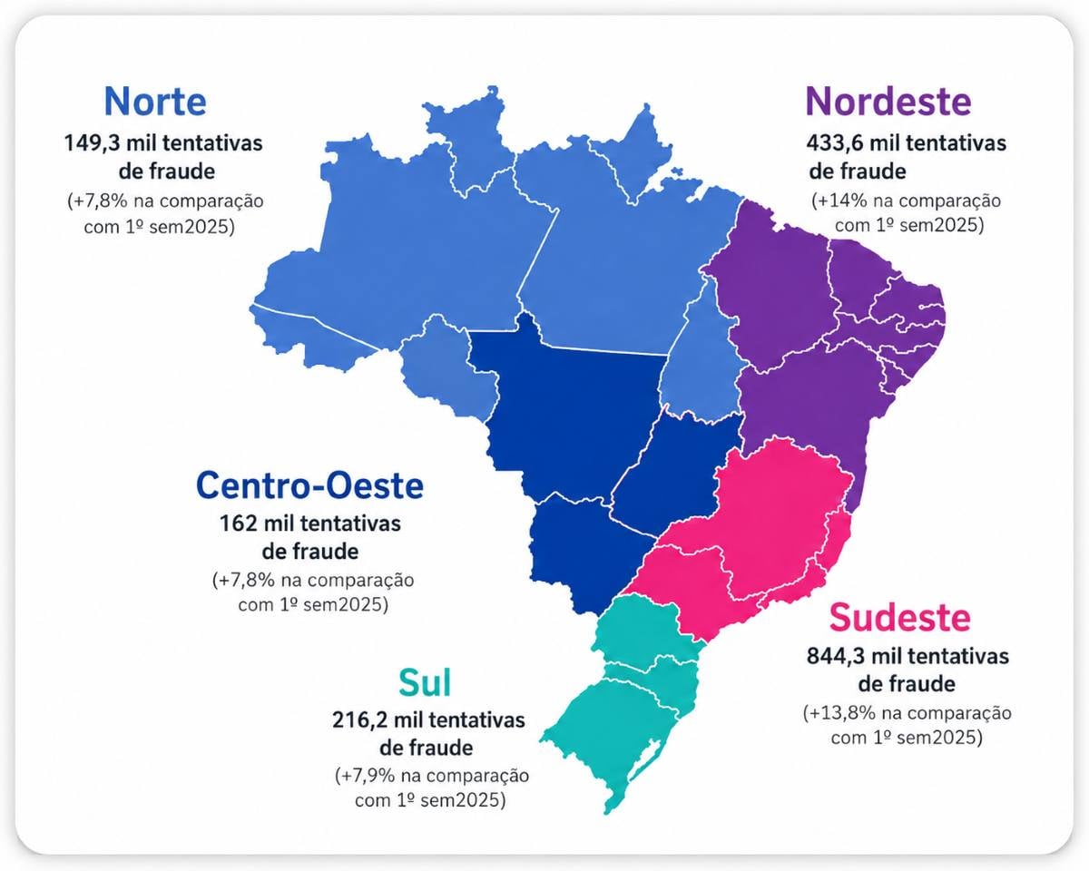 mapa da fraude no Brasil